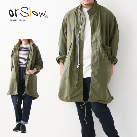 orslow [オアスロウ] M-65 FISH TAIL COAT ARMY GREEN  [03-6065-76] M-65 フッシュ テール コート [2024AW]