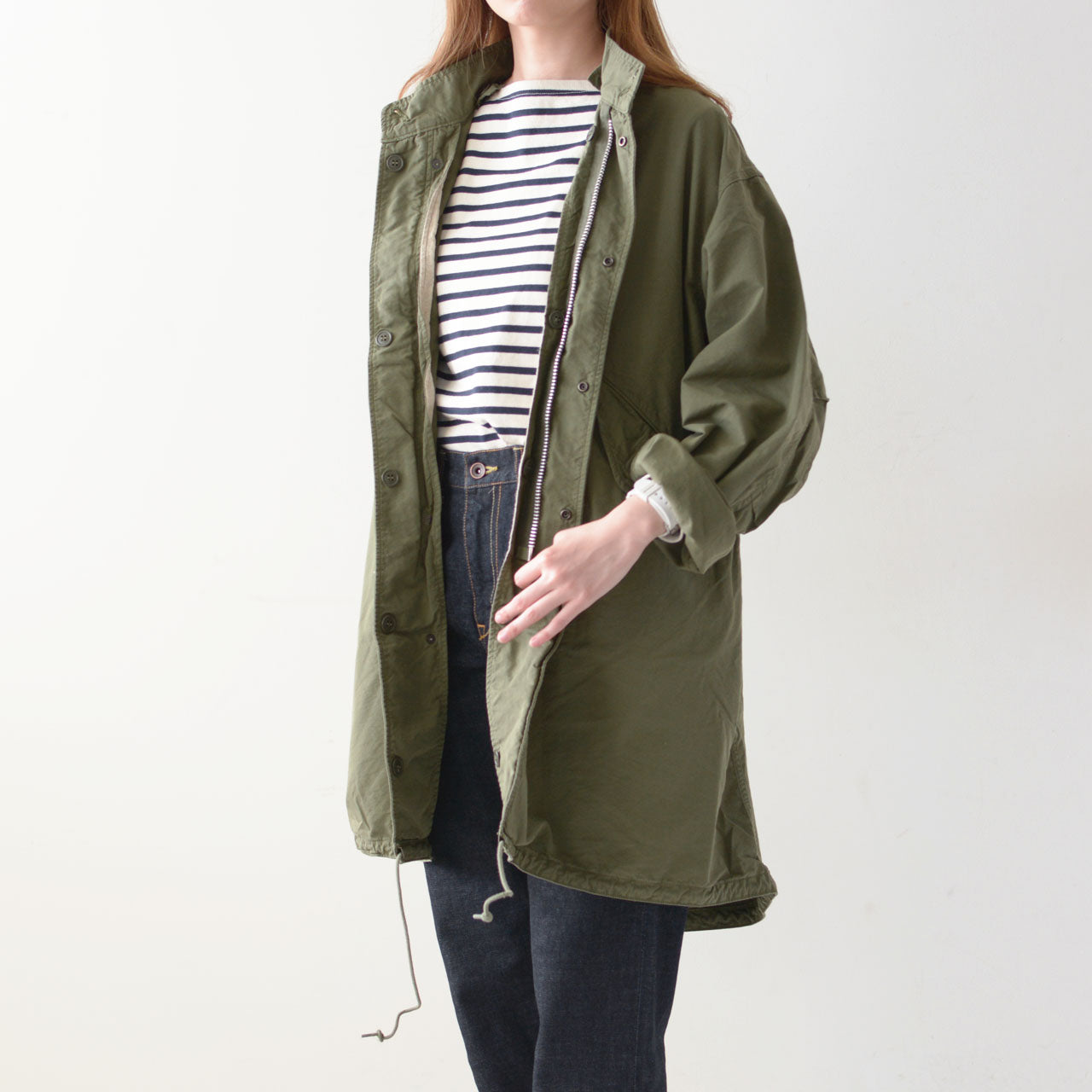 orslow [オアスロウ] M-65 FISH TAIL COAT ARMY GREEN  [03-6065-76] M-65 フッシュ テール コート [2024AW]