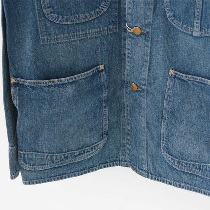 orslow [オアスロウ] 1950'S COVERALL DENIM USED WASH [03-6140-95] 1950'S カバーオール ユーズドウォッシュ・MEN'S [2025SS]