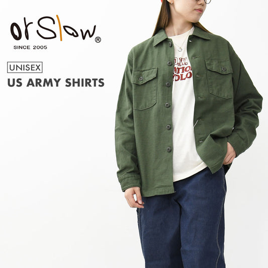 orslow [オアスロウ] US ARMY SHIRT [03-8045-16] ユーエスアーミーシャツ [2025AW]