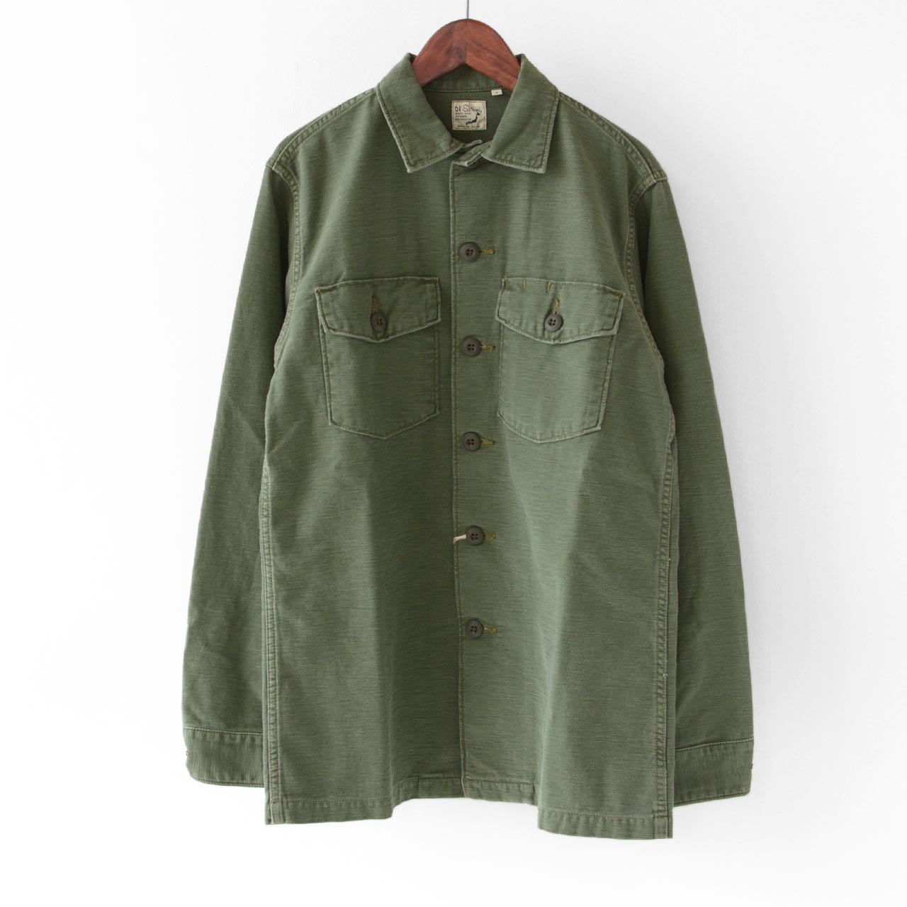 orslow [オアスロウ] US ARMY FATIGUE SHIRT (VINTAGE WASHED) [03-8045-216] USアーミーファティーグシャツ [2022AW]