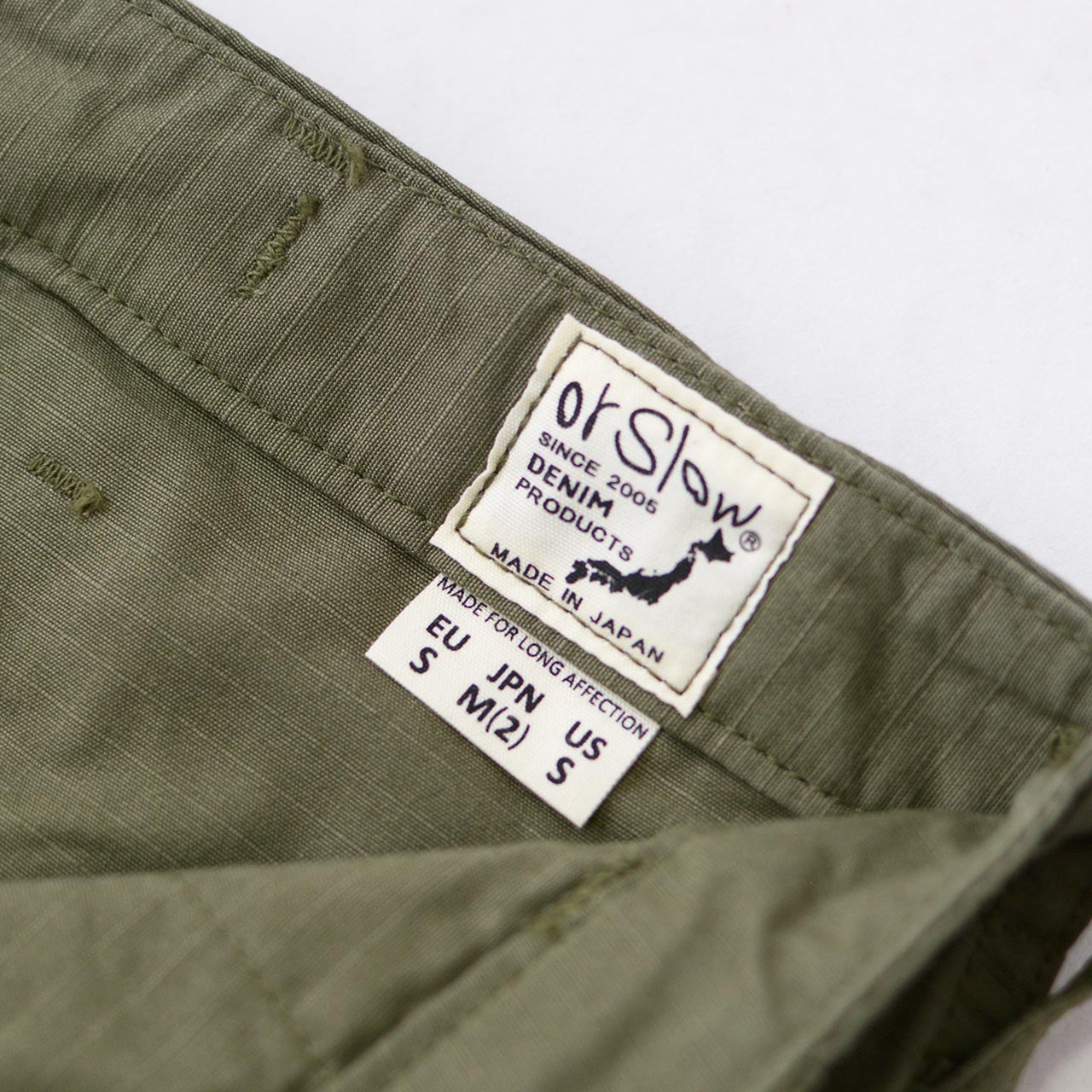 orslow[オアスロウ] UNISEX VINTAGE FIT 6 POCKETS CARGO PANTS  [03-V5260RIP] ユニセックス ヴィンテージ フィット6 ポケット カーゴパンツ [2024AW]