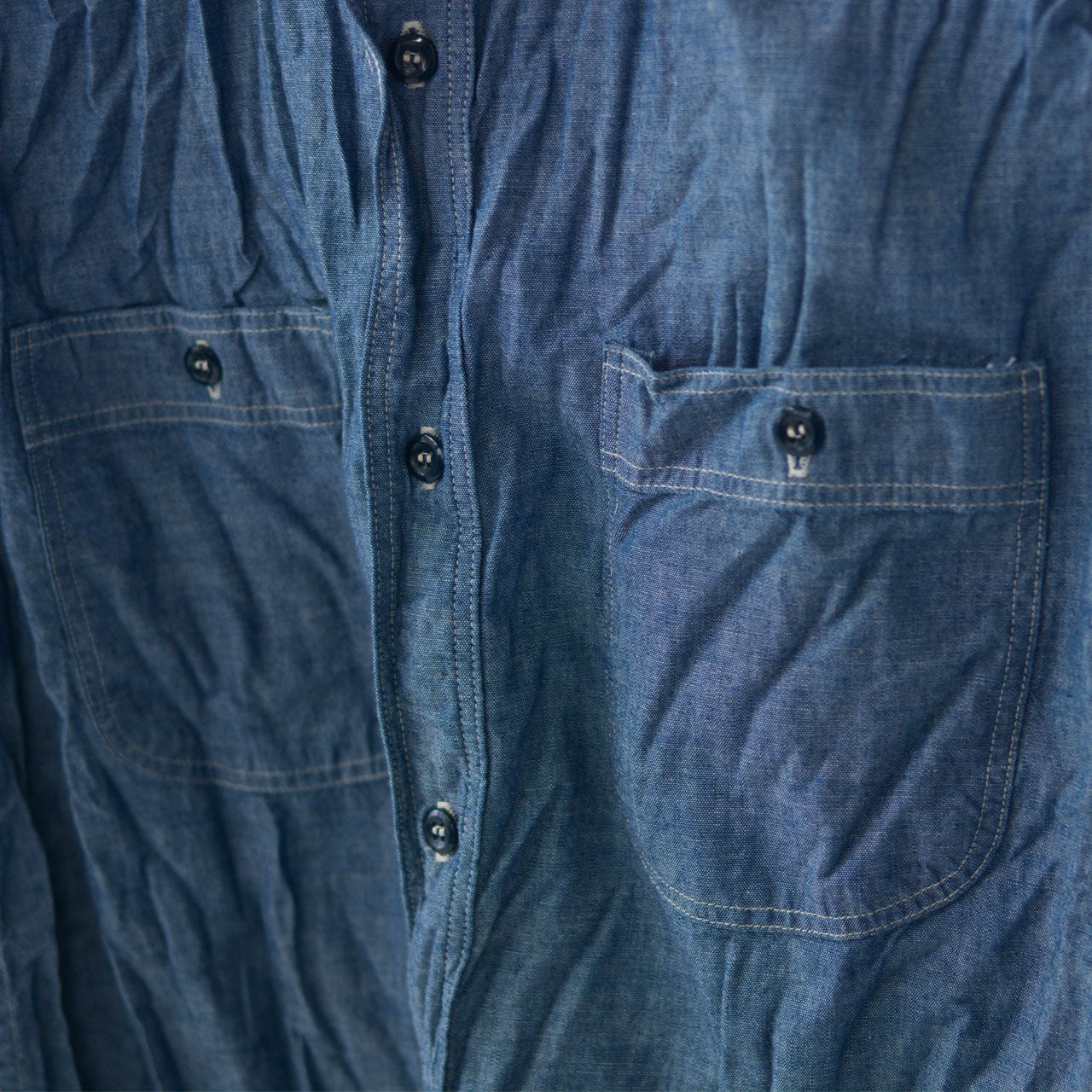 orslow [オアスロウ] CHAMBRAY WORK SHIRT (UNISEX)  [03-v8070-84] シャンブレーワークシャツ [2024AW]