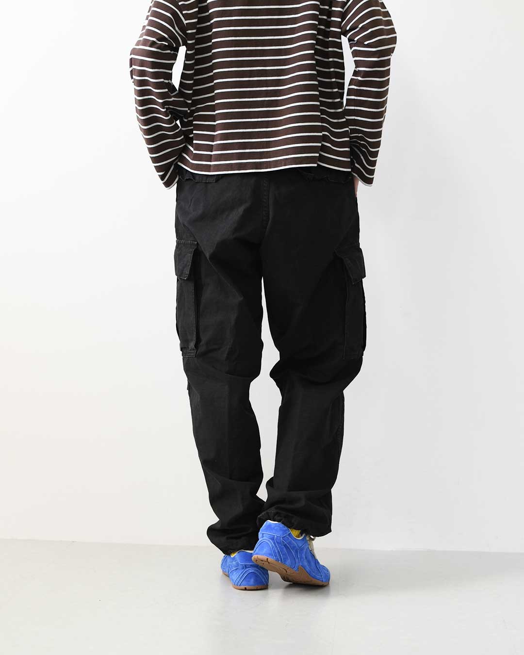 orslow[オアスロウ] STONE BLACK VINTAGE FIT 6 POCKETS CARGO PANTS [03-V5260RIP-61S] ストーンブラックヴィンテージ フィット6 ポケット カーゴパンツ・カーゴパンツ・ブラック・ヴィンテージ・MEN'S / LADY'S [2026AW]