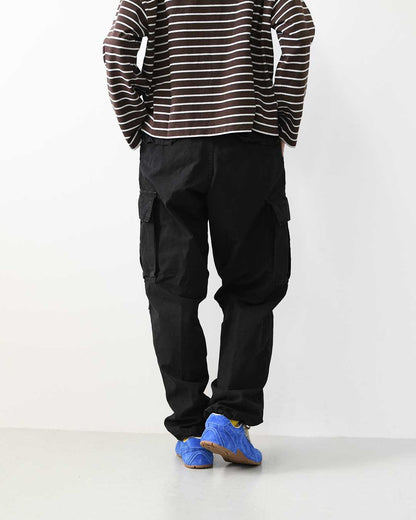 orslow[オアスロウ] STONE BLACK VINTAGE FIT 6 POCKETS CARGO PANTS [03-V5260RIP-61S] ストーンブラックヴィンテージ フィット6 ポケット カーゴパンツ・カーゴパンツ・ブラック・ヴィンテージ・MEN'S / LADY'S [2026AW]