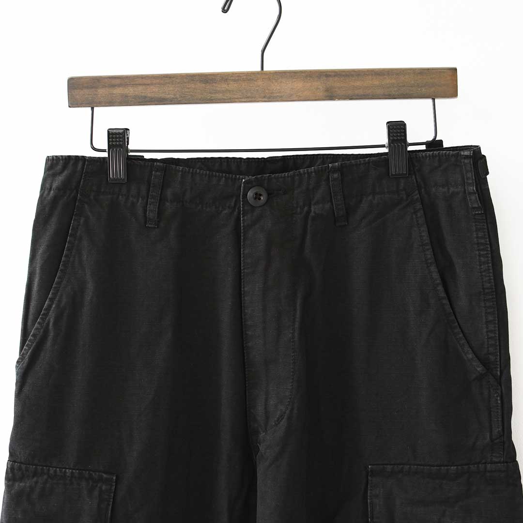 orslow[オアスロウ] STONE BLACK VINTAGE FIT 6 POCKETS CARGO PANTS [03-V5260RIP-61S] ストーンブラックヴィンテージ フィット6 ポケット カーゴパンツ・カーゴパンツ・ブラック・ヴィンテージ・MEN'S / LADY'S [2026AW]