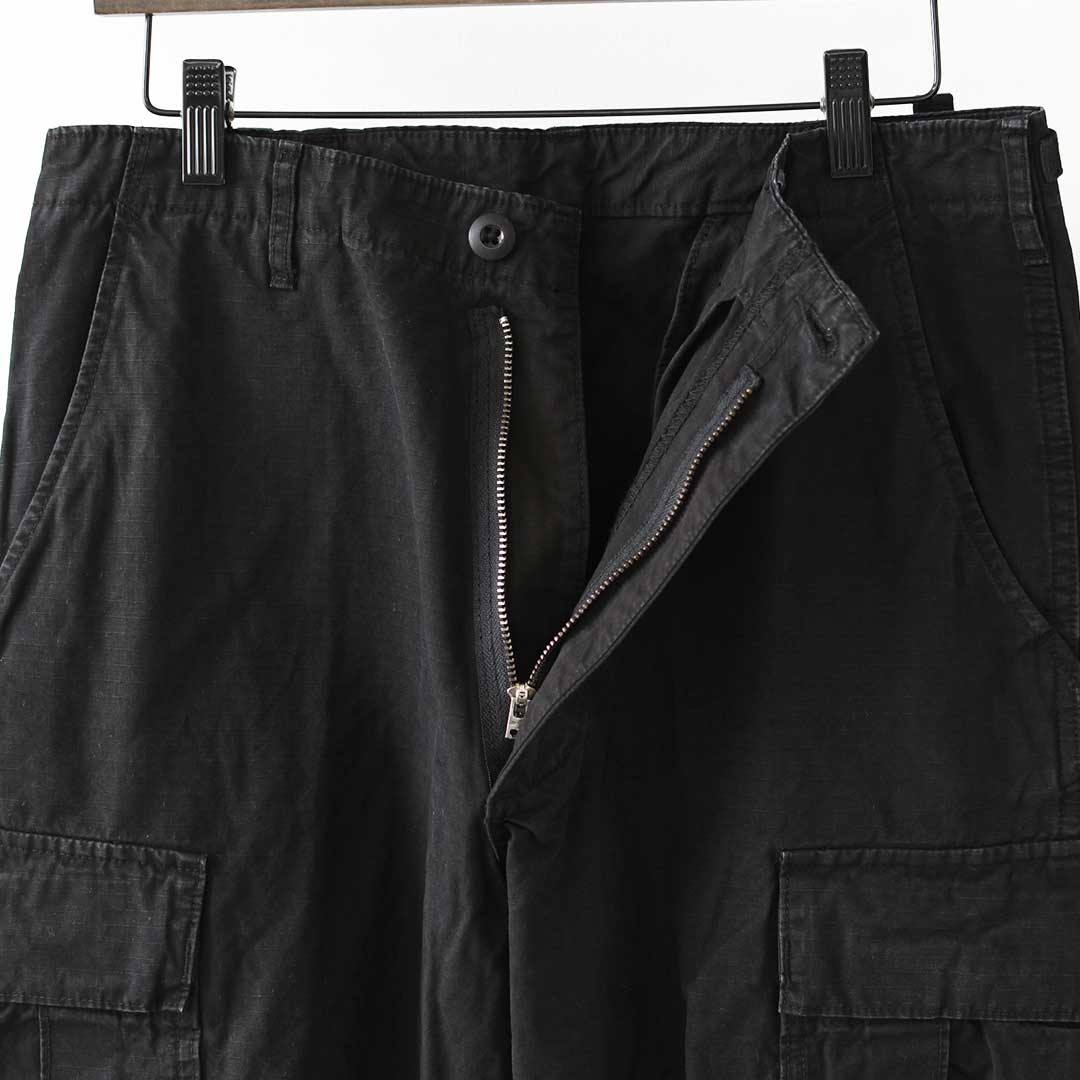 orslow[オアスロウ] STONE BLACK VINTAGE FIT 6 POCKETS CARGO PANTS [03-V5260RIP-61S] ストーンブラックヴィンテージ フィット6 ポケット カーゴパンツ・カーゴパンツ・ブラック・ヴィンテージ・MEN'S / LADY'S [2026AW]