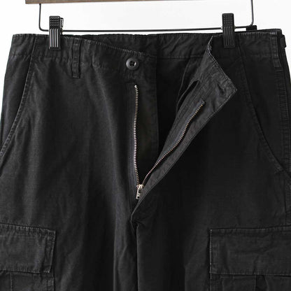 orslow[オアスロウ] STONE BLACK VINTAGE FIT 6 POCKETS CARGO PANTS [03-V5260RIP-61S] ストーンブラックヴィンテージ フィット6 ポケット カーゴパンツ・カーゴパンツ・ブラック・ヴィンテージ・MEN'S / LADY'S [2026AW]
