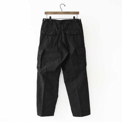 orslow[オアスロウ] STONE BLACK VINTAGE FIT 6 POCKETS CARGO PANTS [03-V5260RIP-61S] ストーンブラックヴィンテージ フィット6 ポケット カーゴパンツ・カーゴパンツ・ブラック・ヴィンテージ・MEN'S / LADY'S [2026AW]