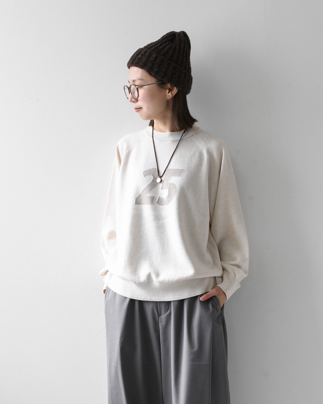 NOUVELLES DU PARADIS [ヌーヴェル ドゥ パラディ]  ナンバープルオーバー [PK26303] ・LADY'S [2026AW]
