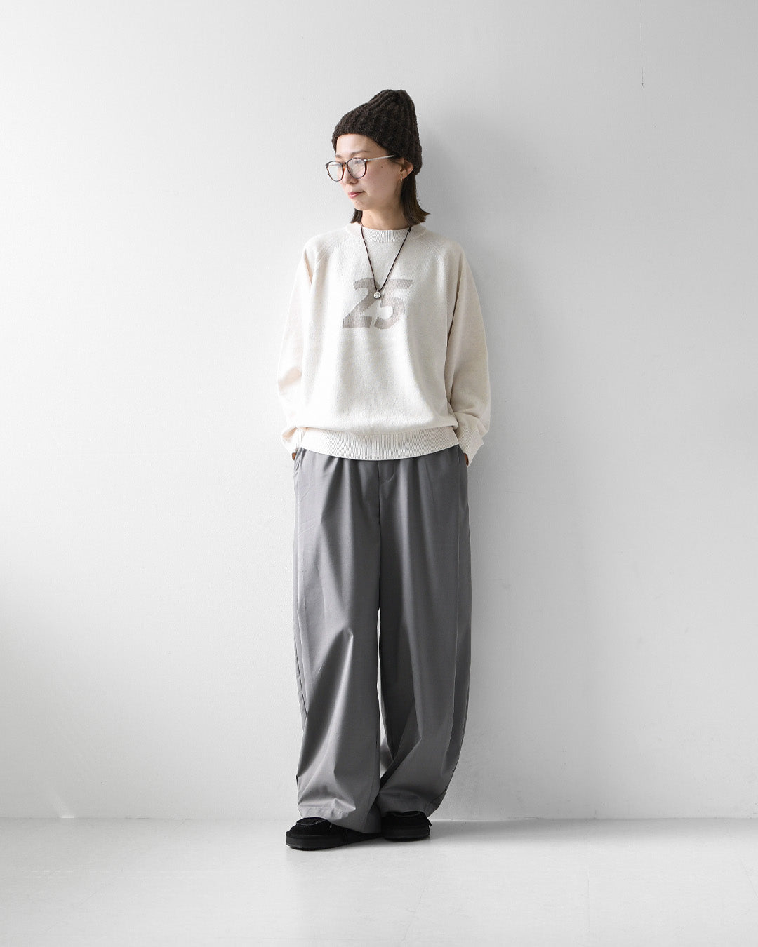 NOUVELLES DU PARADIS [ヌーヴェル ドゥ パラディ]  ナンバープルオーバー [PK26303] ・LADY'S [2026AW]