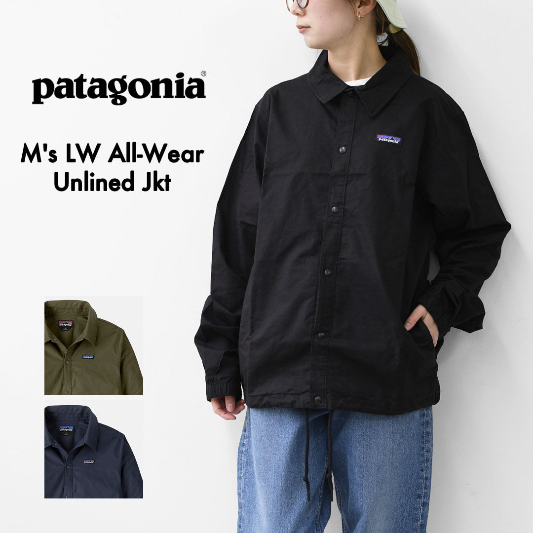 Patagonia [パタゴニア正規代理店] M's LW All-Wear Unlined Jkt [20465] メンズ・ライトウェイト・オールウェア・アンラインド・ジャケット・MEN'S [2026SS]