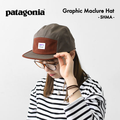 Patagonia [パタゴニア正規代理店] Graphic Maclure Hat -SHMA- [22545] グラフィック・マクルーア・ハット・Shop Sticker: Marlow Brown・MEN'S / LADY'S [2025AW]