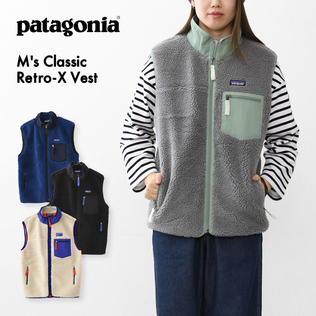 Patagonia [パタゴニア正規代理店] M's Classic Retro-X Vest [23049] メンズ・クラシック・レトロX・ベスト・フリースベスト・MEN'S  [2025AW]