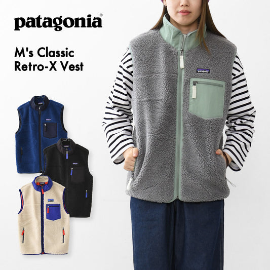 Patagonia [パタゴニア正規代理店] M's Classic Retro-X Vest [23049] メンズ・クラシック・レトロX・ベスト・フリースベスト・MEN'S  [2025AW]