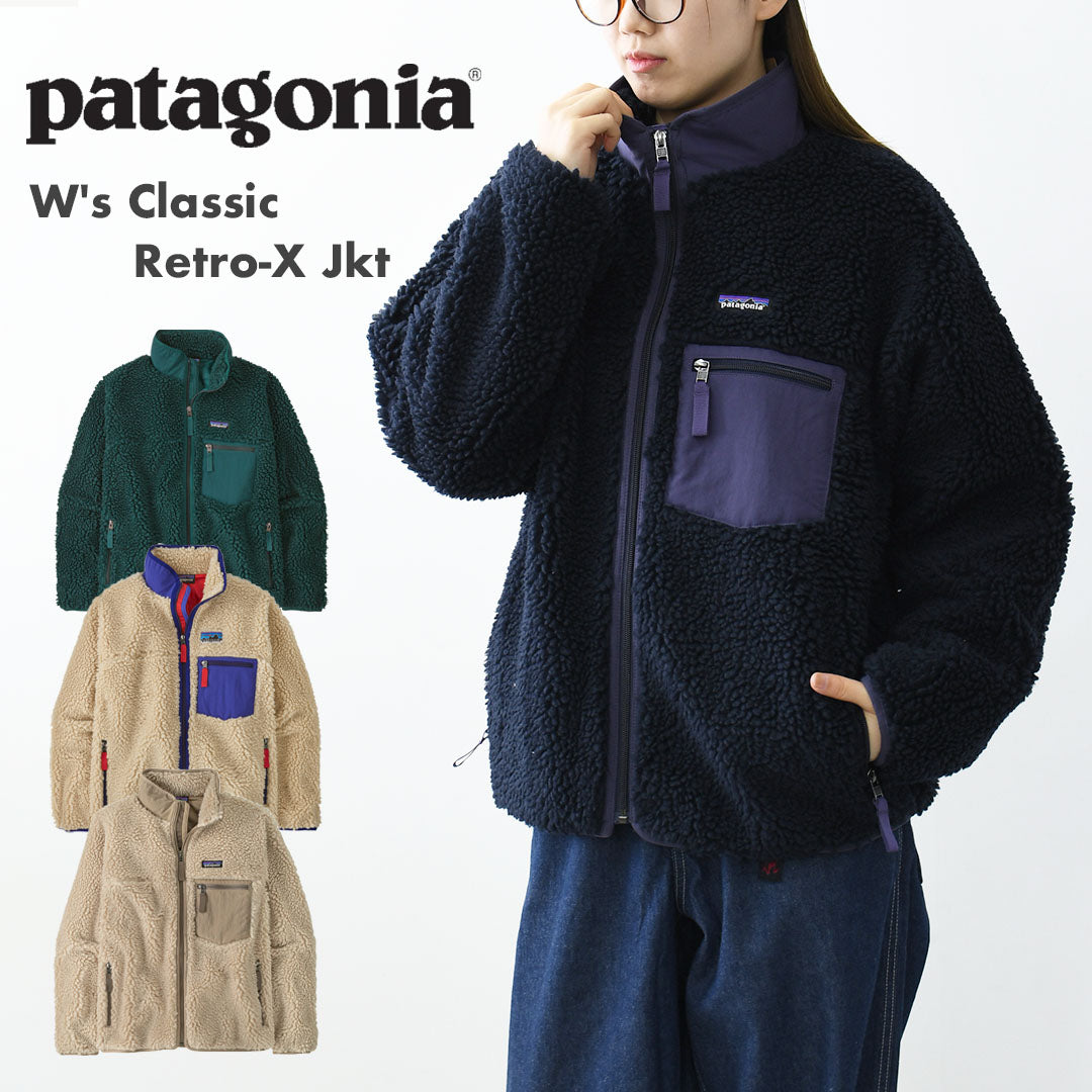 Patagonia [パタゴニア正規代理店] W's Classic Retro-X Jkt [23075] ウィメンズ・クラシック・レトロX・ジャケット・フリース・LADY'S  [2025AW]