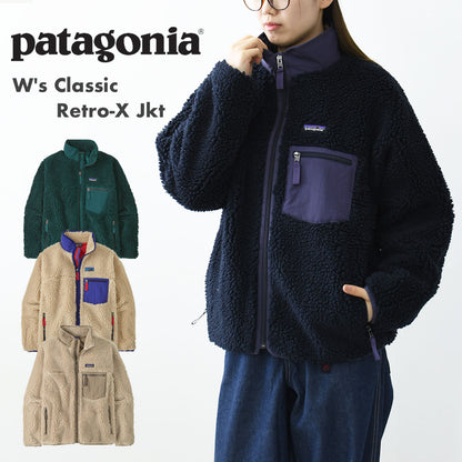 Patagonia [パタゴニア正規代理店] W's Classic Retro-X Jkt [23075] ウィメンズ・クラシック・レトロX・ジャケット・フリース・LADY'S  [2025AW]