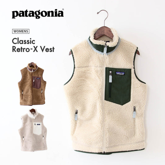 Patagonia [パタゴニア正規代理店] Ws Classic Retro-X Vest [23083] ウィメンズ・クラシック・レトロX・ベスト [2024AW]