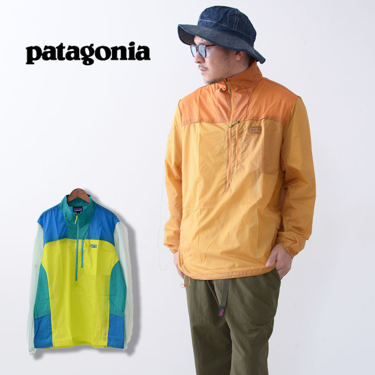 Patagonia  [パタゴニア正規代理店] Ms Houdini Stash 1/2 Zip P/O [23410] メンズフーディニスタッシュ1/2ジッププルオーバー[2024SS]