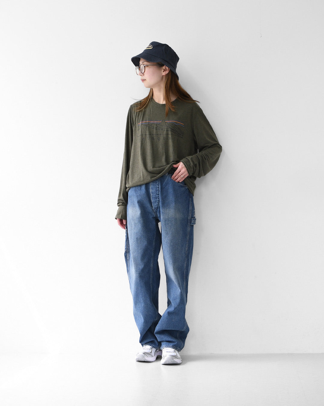 Patagonia [パタゴニア正規代理店] M's L/S Cap Cool Trail Shirt - Stratapeaks [23711] メンズ・ロングスリーブ・キャプリーン・クール・トレイル・シャツ（ストラタピークス）・MEN'S [2026SS]