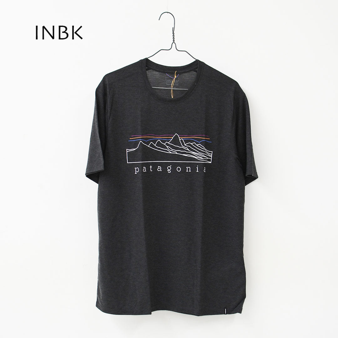 Patagonia  [パタゴニア正規代理店] M's Cap Cool Trail Shirt - Stratapeaks [23721] メンズ・キャプリーン・クール・トレイル・シャツ（ストラタピークス）・半袖Tシャツ・アウトドア・アクティビティ・MEN'S [2026SS]