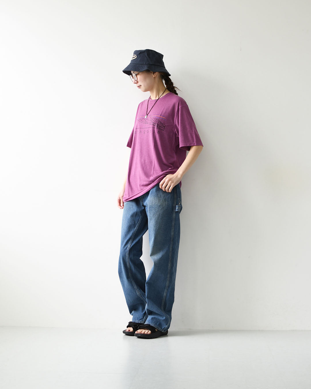 Patagonia  [パタゴニア正規代理店] M's Cap Cool Trail Shirt - Stratapeaks [23721] メンズ・キャプリーン・クール・トレイル・シャツ（ストラタピークス）・半袖Tシャツ・アウトドア・アクティビティ・MEN'S [2026SS]