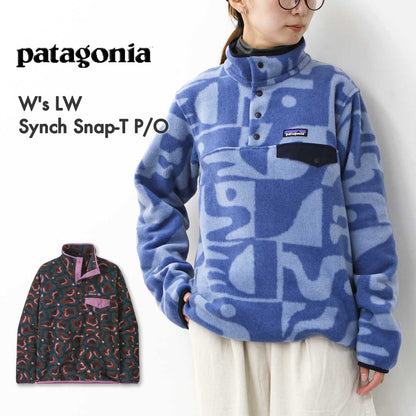 Patagonia [パタゴニア正規代理店] W's LW Synch Snap-T P/O [25455] ウィメンズ・ライトウェイト・シンチラ・スナップT・プルオーバー・LADY'S [2025AW]