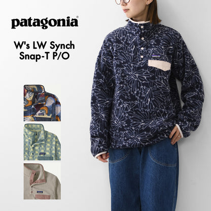 Patagonia [パタゴニア正規代理店] W's LW Synch Snap-T P/O [25455] ウィメンズ・ライトウェイト・シンチラ・スナップT・プルオーバー・LADY'S [2026AW]