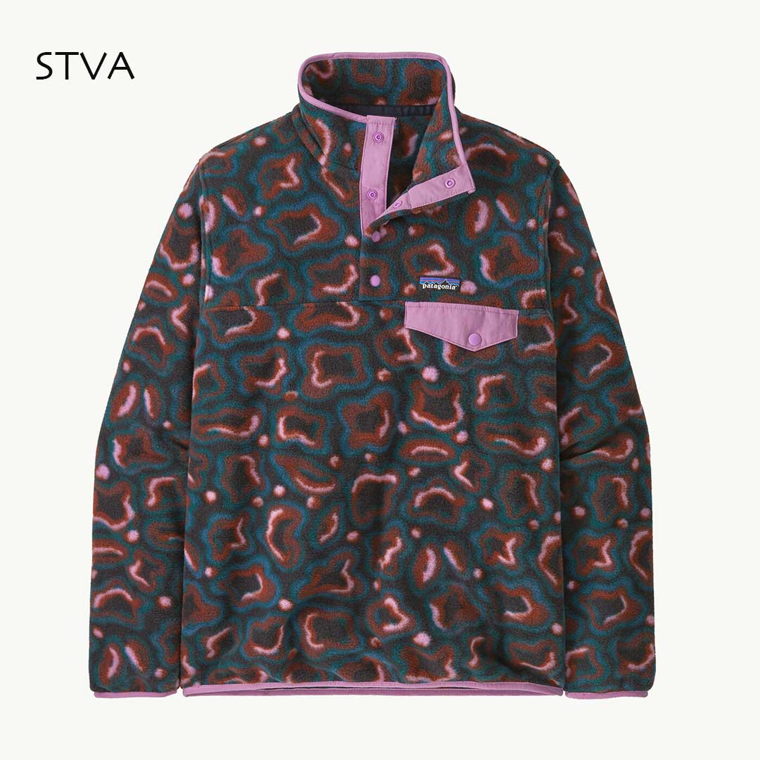 Patagonia [パタゴニア正規代理店] W's LW Synch Snap-T P/O [25455] ウィメンズ・ライトウェイト・シンチラ・スナップT・プルオーバー・LADY'S [2025AW]
