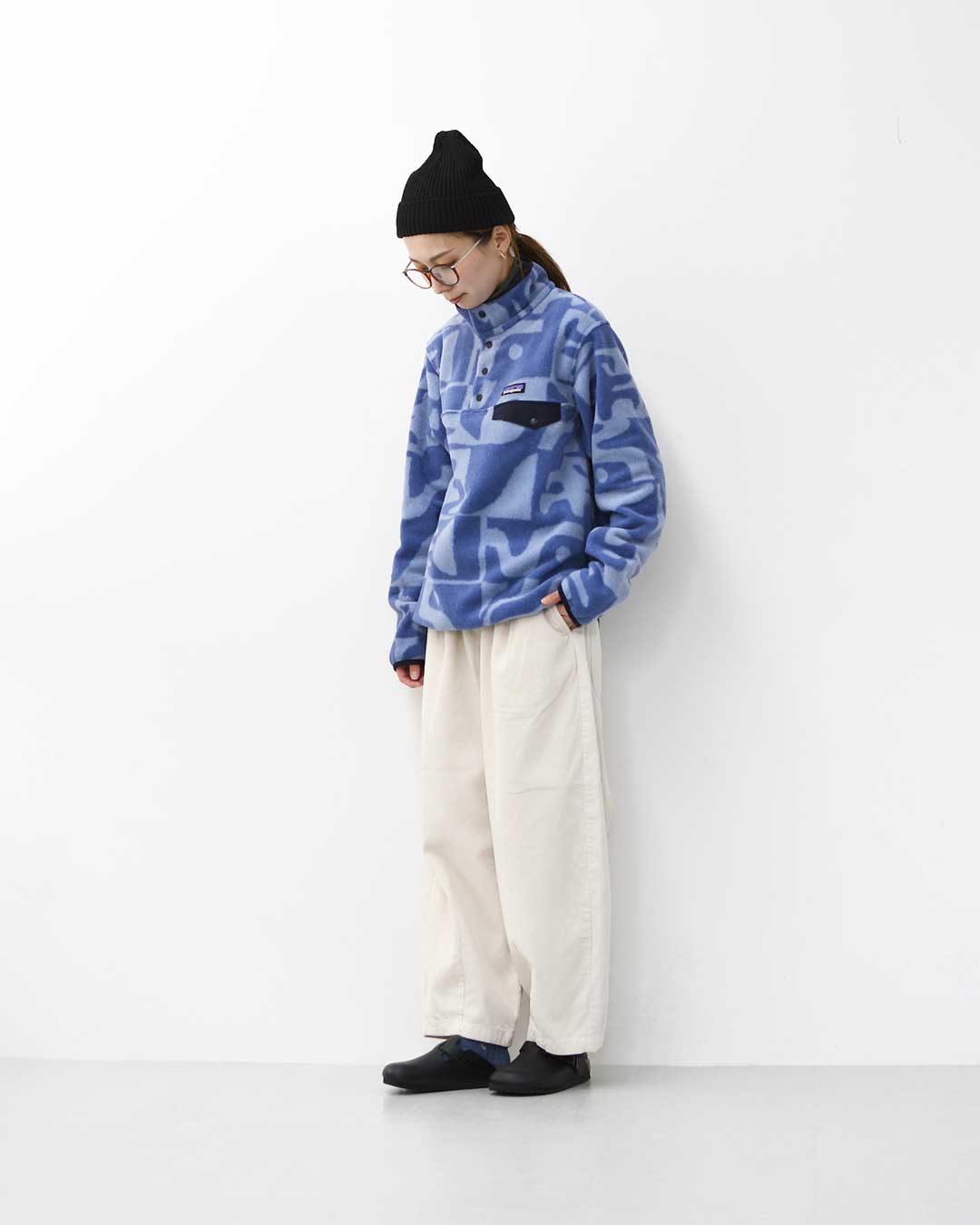 Patagonia [パタゴニア正規代理店] W's LW Synch Snap-T P/O [25455] ウィメンズ・ライトウェイト・シンチラ・スナップT・プルオーバー・LADY'S [2025AW]