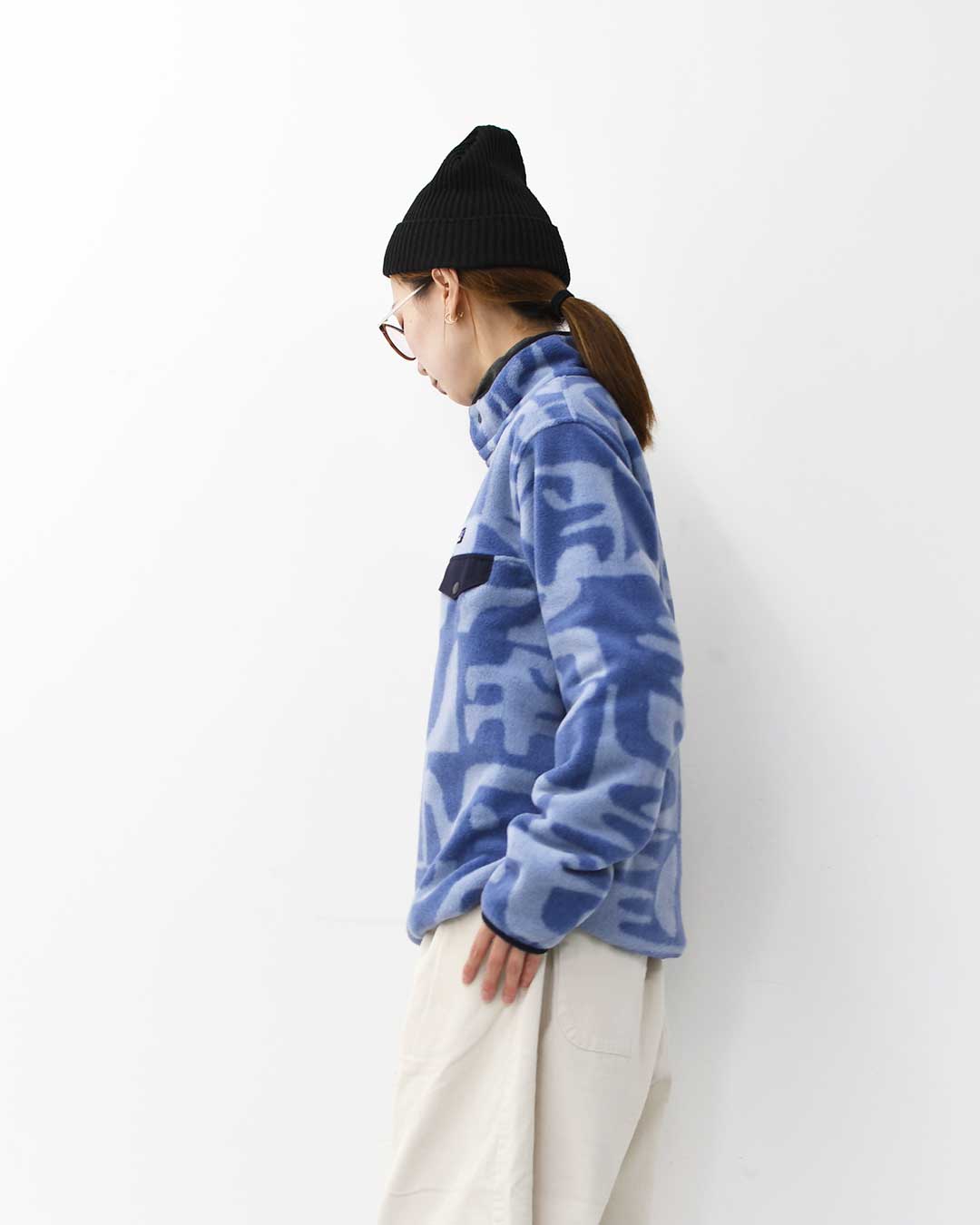 Patagonia [パタゴニア正規代理店] W's LW Synch Snap-T P/O [25455] ウィメンズ・ライトウェイト・シンチラ・スナップT・プルオーバー・LADY'S [2025AW]