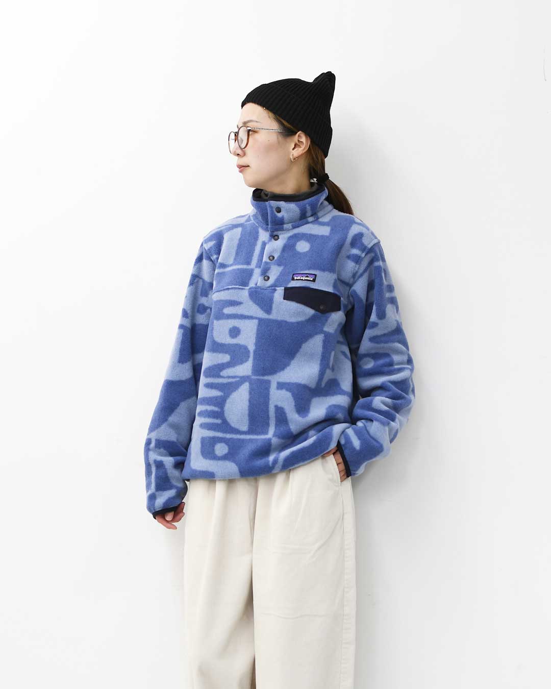 Patagonia [パタゴニア正規代理店] W's LW Synch Snap-T P/O [25455] ウィメンズ・ライトウェイト・シンチラ・スナップT・プルオーバー・LADY'S [2025AW]