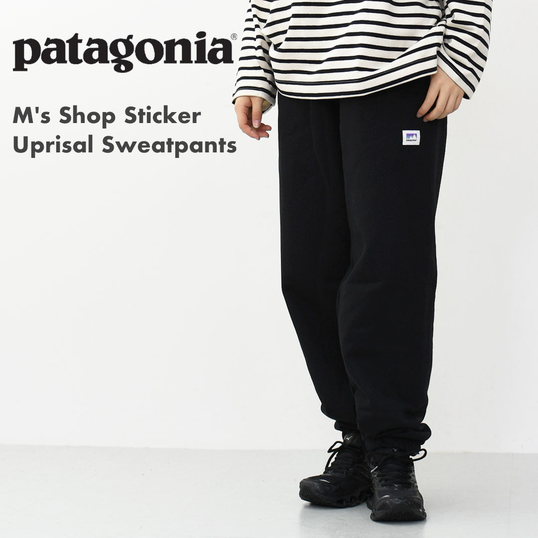 Patagonia [パタゴニア正規代理店] M's Shop Sticker Uprisal Sweatpants [26070] メンズ・ショップ・ステッカー・アップライザル・スウェットパンツ・MEN'S  [2025AW]