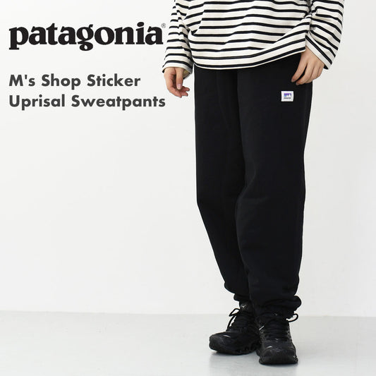 Patagonia [パタゴニア正規代理店] M's Shop Sticker Uprisal Sweatpants [26070] メンズ・ショップ・ステッカー・アップライザル・スウェットパンツ・MEN'S  [2025AW]