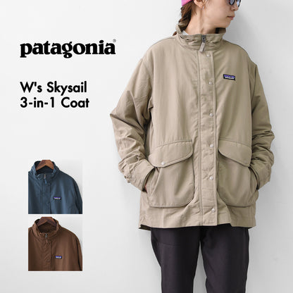 Patagonia [パタゴニア正規代理店] W's Skysail 3-in-1 Coat [28625] ウィメンズ・スカイセイル・スリーインワン・コート [2026AW]