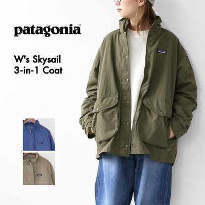 Patagonia [パタゴニア正規代理店] W's Skysail 3-in-1 Coat [28625] ウィメンズ・スカイセイル・スリーインワン・コート [2025AW]