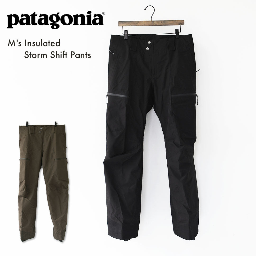 Patagonia [パタゴニア正規代理店] M's Insulated Storm Shift Pants [31855] メンズ・アントラックド・ビブ・MEN'S [2025AW]
