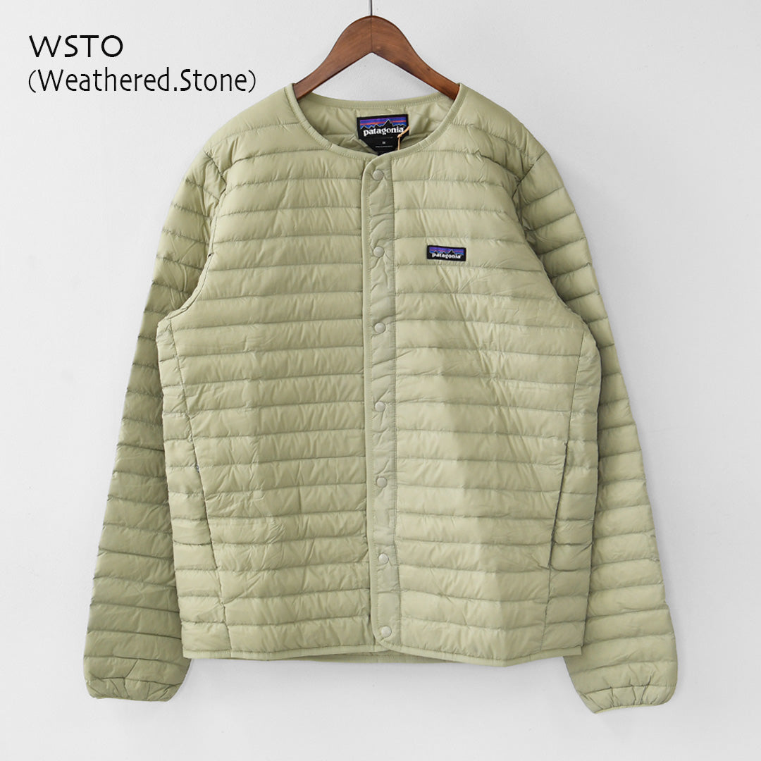 Patagonia [パタゴニア正規代理店] M's LW Down Sweater Cardigan [31900] メンズ・ライトウェイト・ダウン・セーター・カーディガン・MEN'S [2026AW]