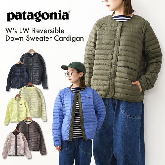 Patagonia [パタゴニア正規代理店] W's LW Reversible Down Sweater Cardigan [31905] ウィメンズ・ライトウェイト・リバーシブル・ダウン・セーター・カーディガン・LADY'S [2026AW]