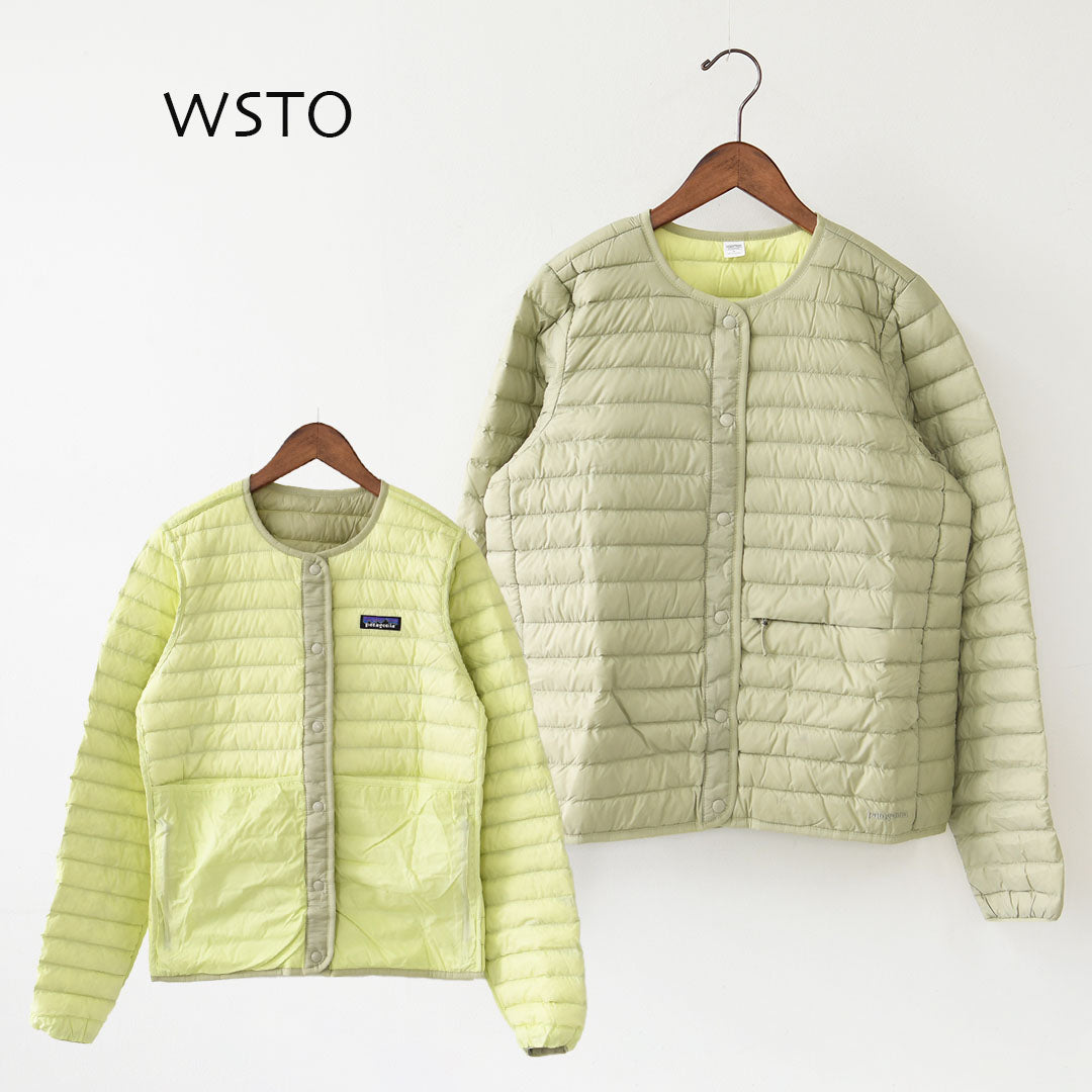 Patagonia [パタゴニア正規代理店] W's LW Reversible Down Sweater Cardigan [31905] ウィメンズ・ライトウェイト・リバーシブル・ダウン・セーター・カーディガン・LADY'S [2026AW]