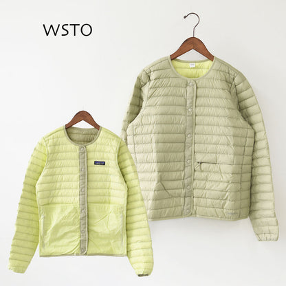 Patagonia [パタゴニア正規代理店] W's LW Reversible Down Sweater Cardigan [31905] ウィメンズ・ライトウェイト・リバーシブル・ダウン・セーター・カーディガン・LADY'S [2026AW]