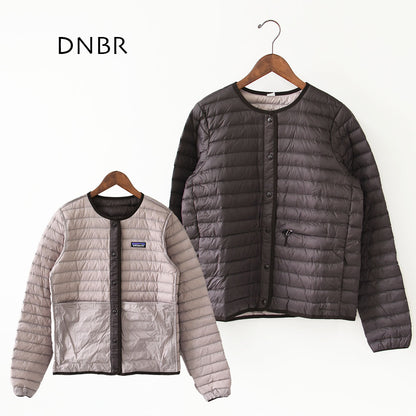 Patagonia [パタゴニア正規代理店] W's LW Reversible Down Sweater Cardigan [31905] ウィメンズ・ライトウェイト・リバーシブル・ダウン・セーター・カーディガン・LADY'S [2026AW]