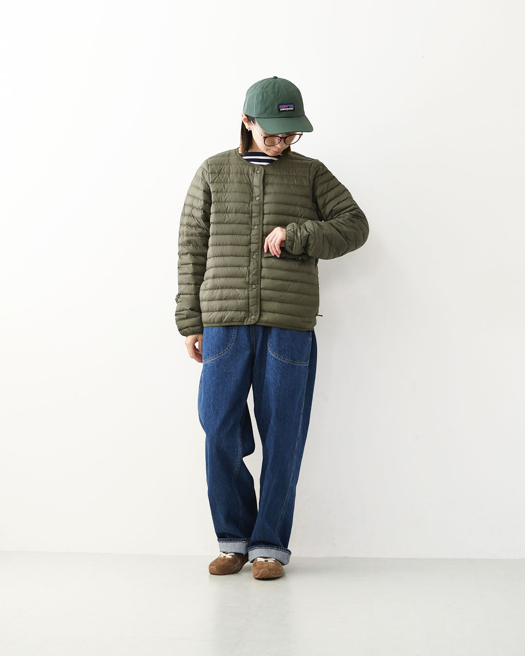 Patagonia [パタゴニア正規代理店] W's LW Reversible Down Sweater Cardigan [31905] ウィメンズ・ライトウェイト・リバーシブル・ダウン・セーター・カーディガン・LADY'S [2026AW]