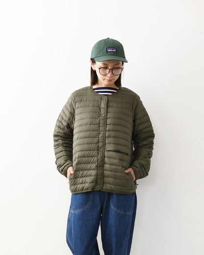 Patagonia [パタゴニア正規代理店] W's LW Reversible Down Sweater Cardigan [31905] ウィメンズ・ライトウェイト・リバーシブル・ダウン・セーター・カーディガン・LADY'S [2026AW]