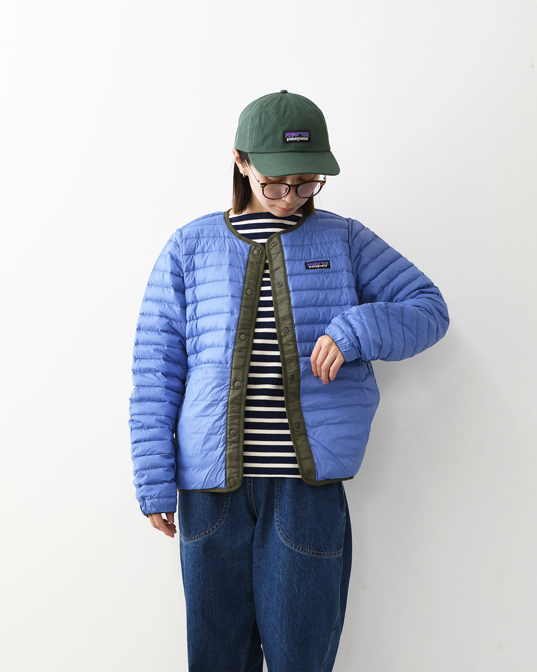 Patagonia [パタゴニア正規代理店] W's LW Reversible Down Sweater Cardigan [31905] ウィメンズ・ライトウェイト・リバーシブル・ダウン・セーター・カーディガン・LADY'S [2026AW]