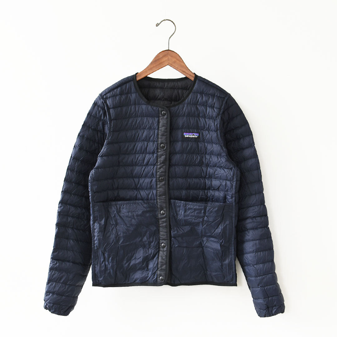Patagonia [パタゴニア正規代理店] W's LW Reversible Down Sweater Cardigan [31905] ウィメンズ・ライトウェイト・リバーシブル・ダウン・セーター・カーディガン・LADY'S [2026AW]