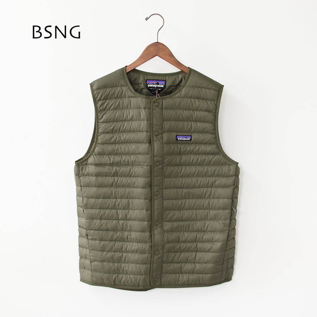Patagonia [パタゴニア正規代理店] M's LW Down Sweater Vest [31915] メンズ・ライトウェイト・ダウン・セーター・ベスト・MEN'S [2026AW]
