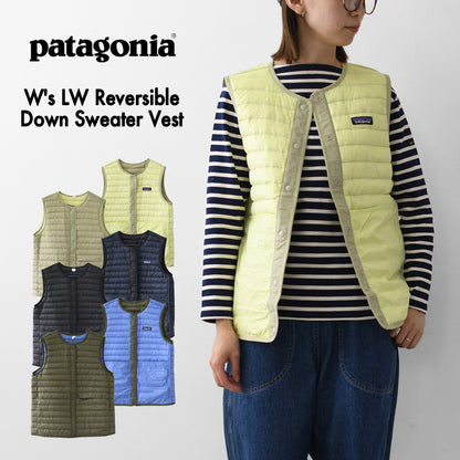 Patagonia [パタゴニア正規代理店] W's LW Reversible Down Sweater Vest [31920] ウィメンズ・ライトウェイト・リバーシブル・ダウン・セーター・ベスト・LADY'S [2026AW]