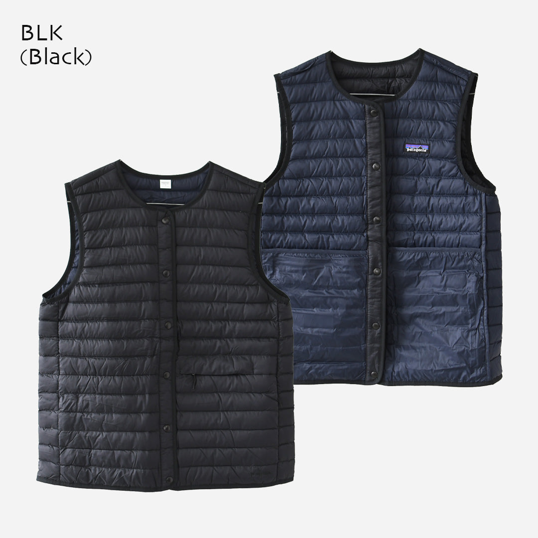 Patagonia [パタゴニア正規代理店] W's LW Reversible Down Sweater Vest [31920] ウィメンズ・ライトウェイト・リバーシブル・ダウン・セーター・ベスト・LADY'S [2026AW]