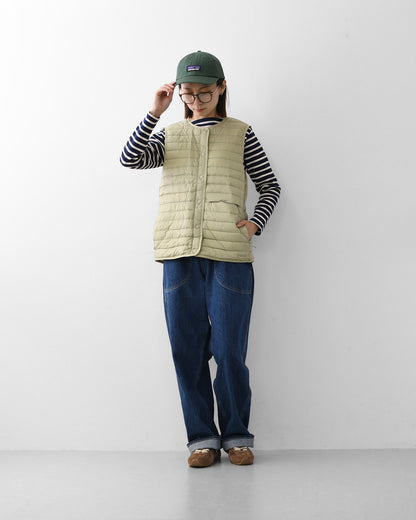 Patagonia [パタゴニア正規代理店] W's LW Reversible Down Sweater Vest [31920] ウィメンズ・ライトウェイト・リバーシブル・ダウン・セーター・ベスト・LADY'S [2026AW]